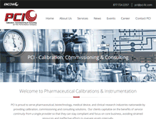 Tablet Screenshot of pci-llc.com